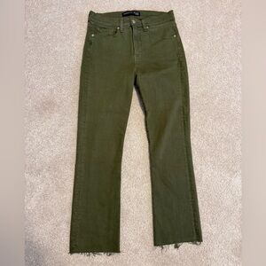 Veronica Beard Women’s Olive Green Jeans